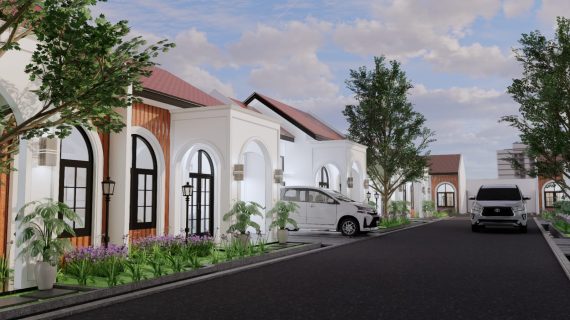 Desain Rumah Bergaya Mediterania untuk Iklim Indonesia