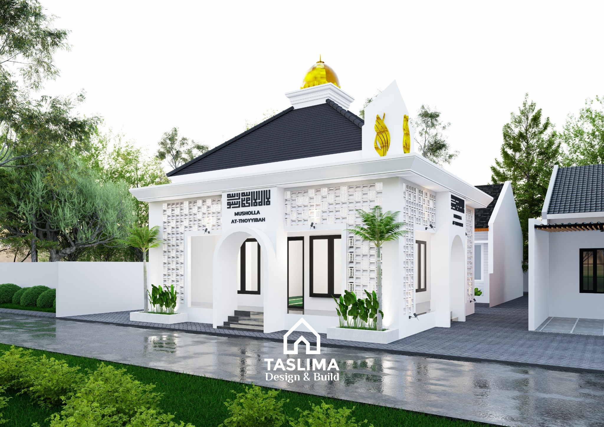 musholla minimalis modern